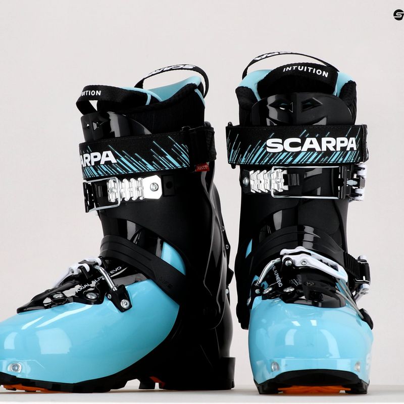 Дамски ски обувки SCARPA GEA aqua/black 11