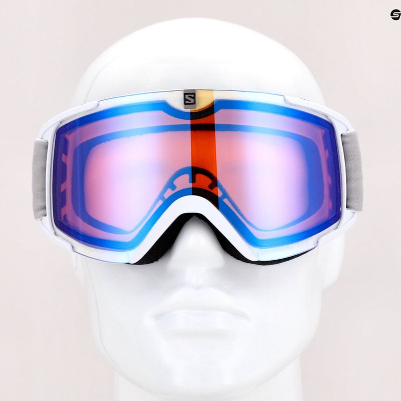 Ски очила Salomon Xview Photo S1-S3 White/Blue L40844200 7