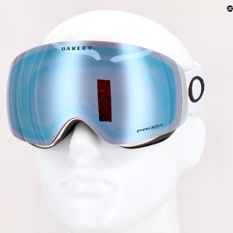 Ски очила Oakley Flight Deck M matte white/prizm snow sapphire iridium 7