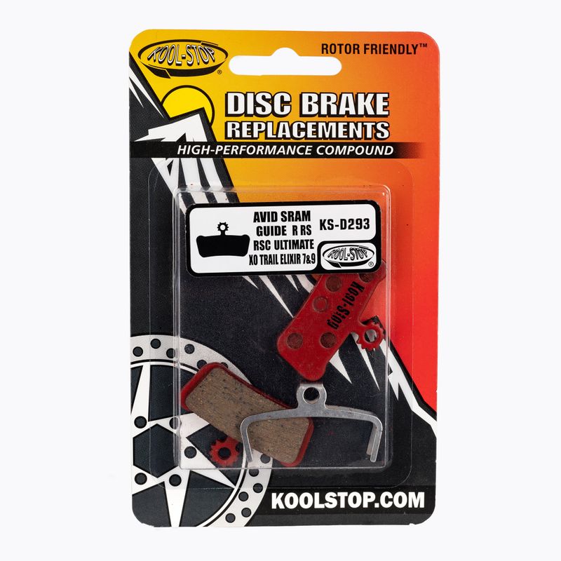 Органични спирачни накладки Kool-Stop червени D293