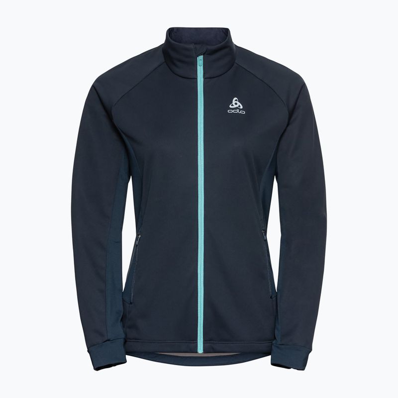 Дамско ски яке ODLO Brensholmen softshell navy blue 612661 5