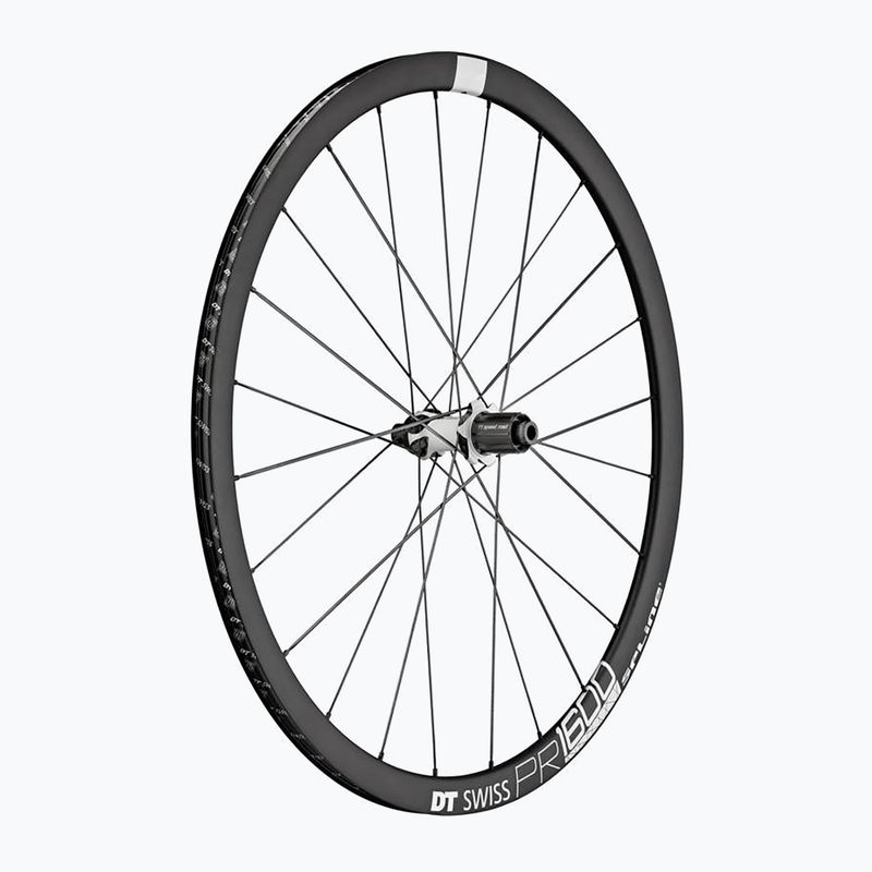DT Swiss PR 1600 SP 700C CL 32 12/142 ASF11 алуминиево задно колело за велосипед черно WPR1600NIDMSA04452 5