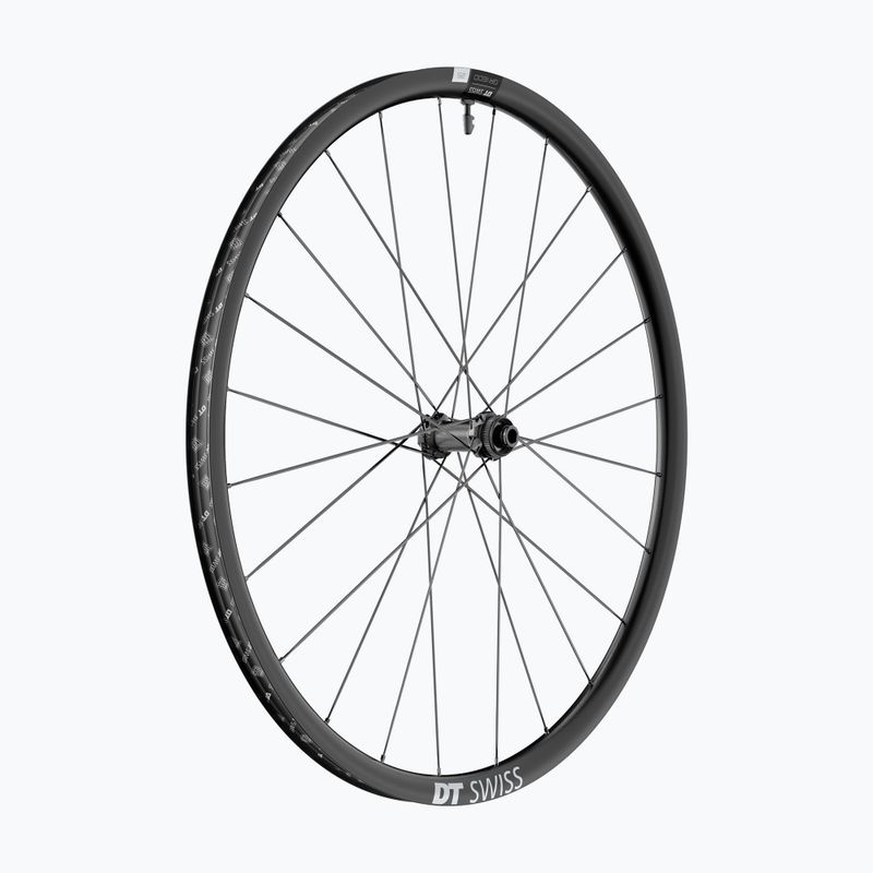 DT Swiss GR 1600 SP 700C CL 25 12/100 черно предно колело за велосипед