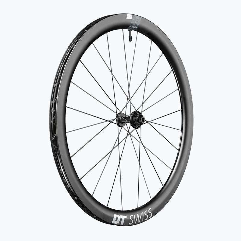 DT Swiss ERC 1400 DI 700C CL 45 12/100 карбоново черно предно колело за велосипед WERC140AIDXCA18229 5