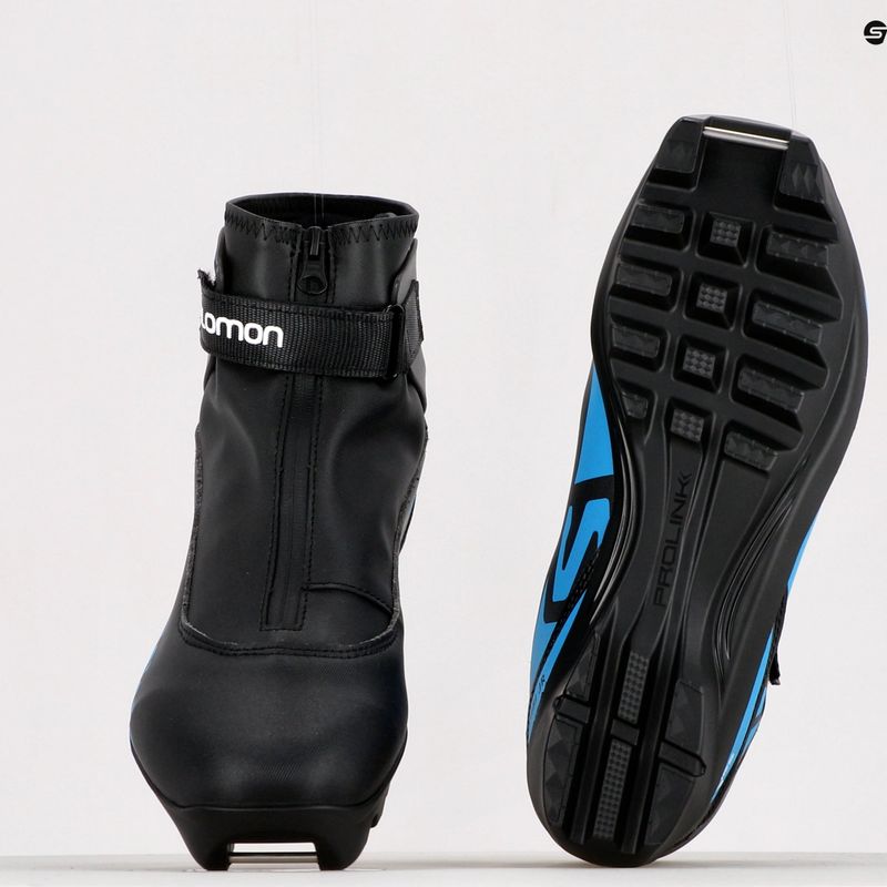 Salomon R/Combi JR Prolink детски обувки за ски бягане черни L41514100+ 14