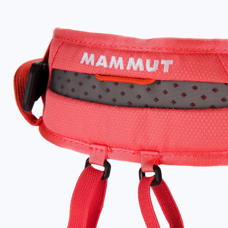 Детски колан за катерене MAMMUT Ophir червен 3