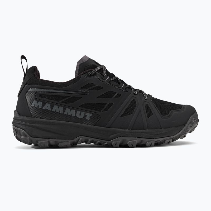 Мъжки туристически обувки Mammut Saentis Low black/titanium 2
