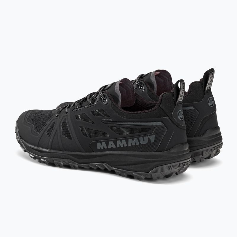 Мъжки туристически обувки Mammut Saentis Low black/titanium 3