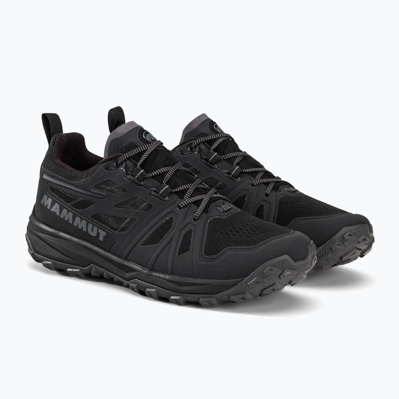 Мъжки туристически обувки Mammut Saentis Low black/titanium 4