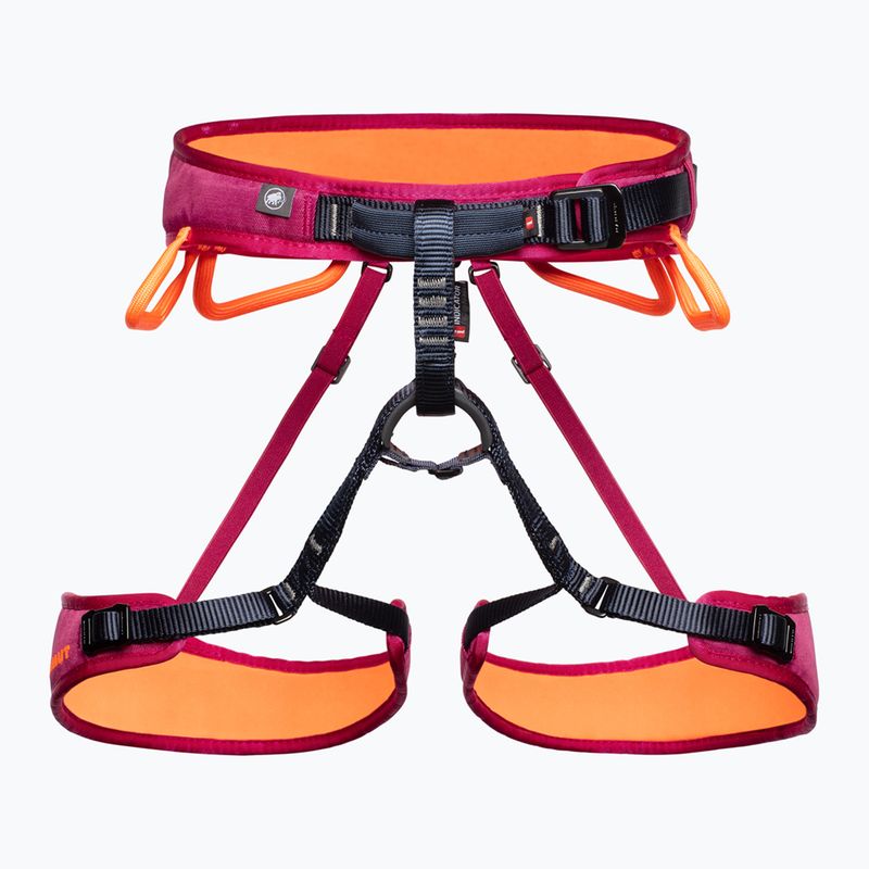 Mammut Ophir Fast Adjust 6373 женски сбруя за катерене оранжево-червен 2020-01351-6373-110