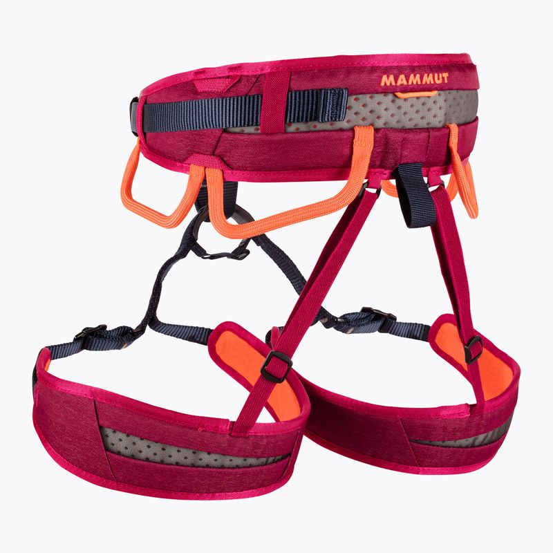 Mammut Ophir Fast Adjust 6373 женски сбруя за катерене оранжево-червен 2020-01351-6373-110 2