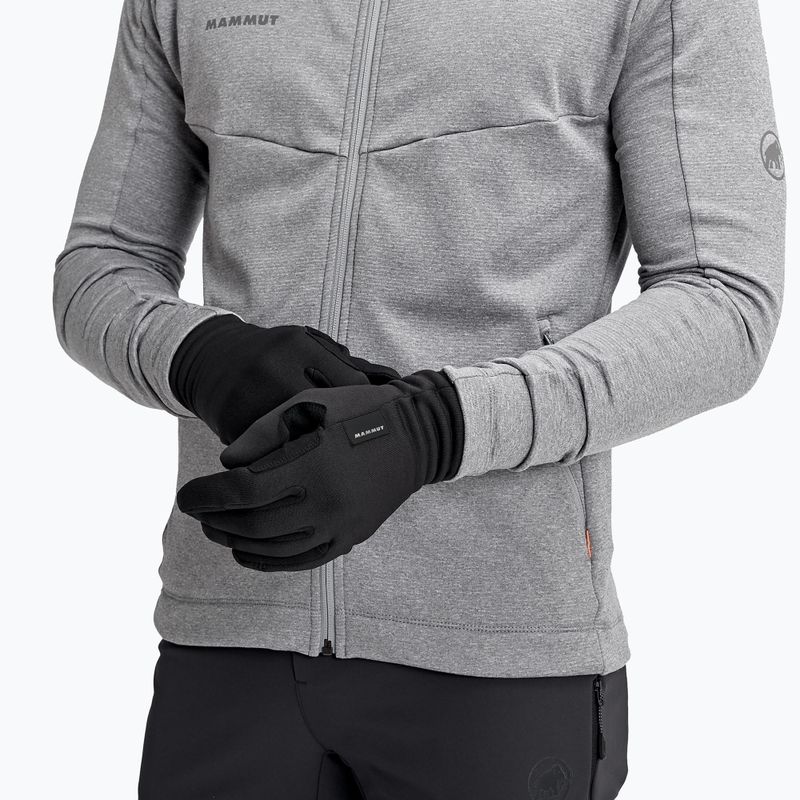 Mammut Fleece Pro трекинг ръкавици черни 5