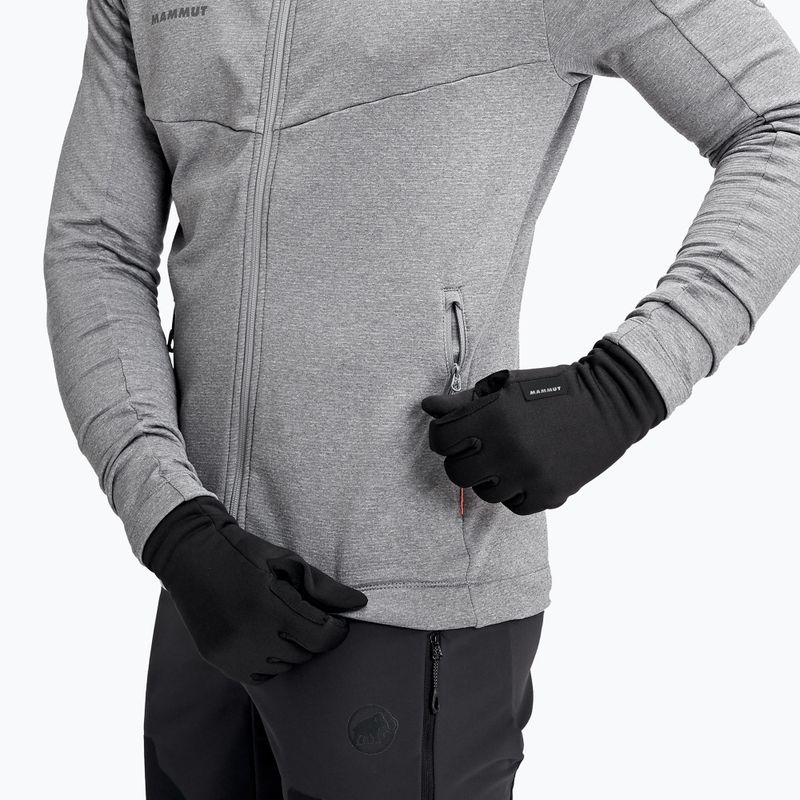 Mammut Fleece Pro трекинг ръкавици черни 6