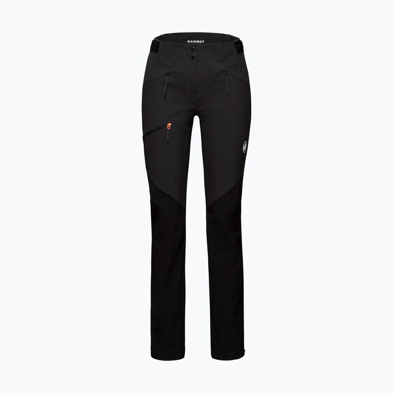 Дамски софтшел панталони MAMMUT Courmayeur SO black 8
