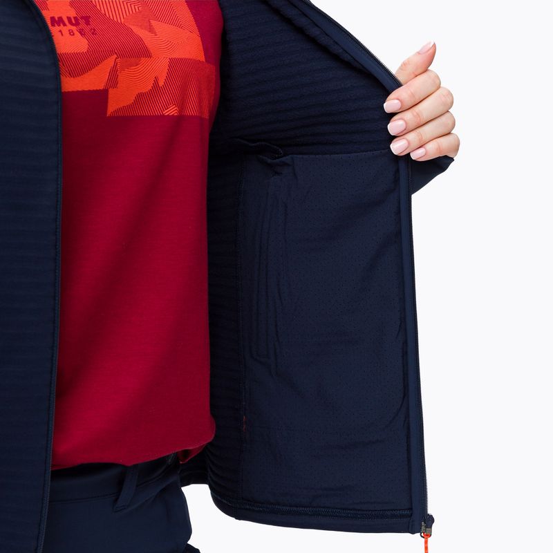 Дамско яке за трекинг MAMMUT Aconcagua Light Ml тъмно синьо 5