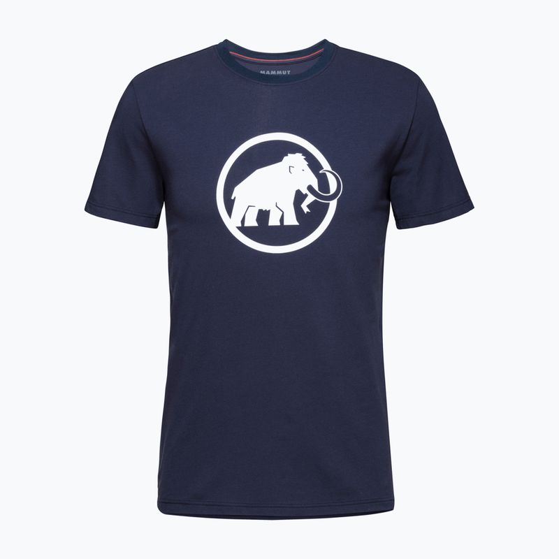 MAMMUT Класическа мъжка риза за трекинг в тъмносиньо