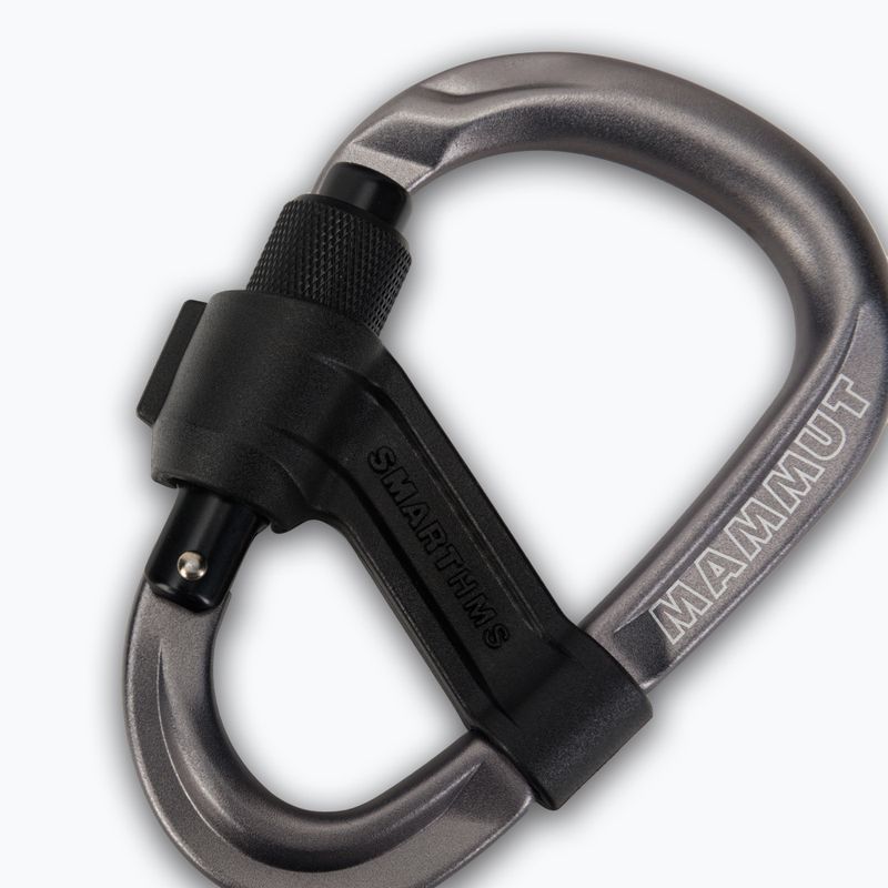 Катерачен карабинер Mammut Smart HMS 2.0 Screwgate grey 3