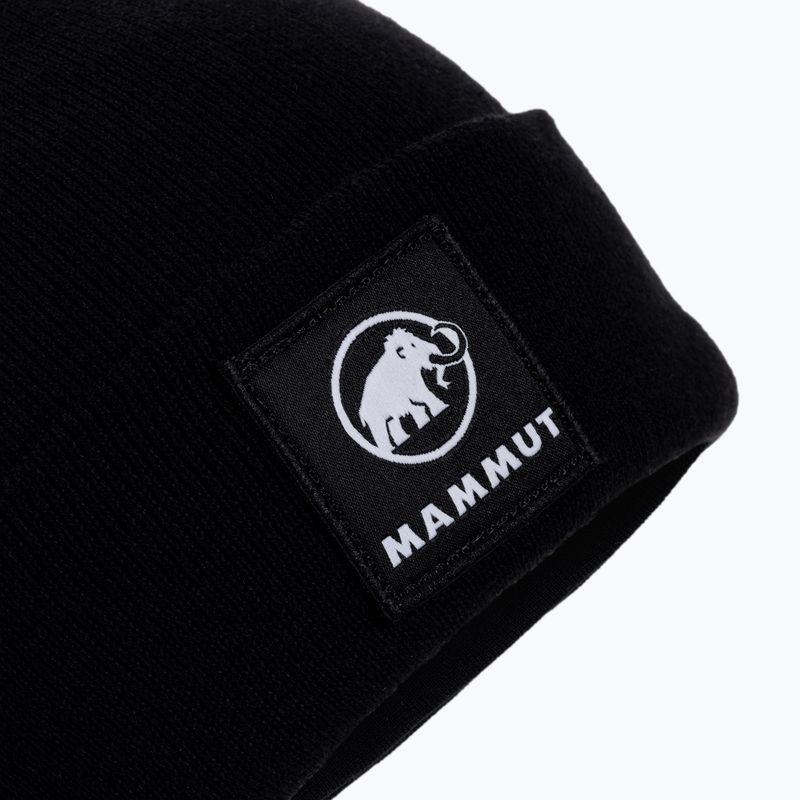 Зимна шапка Mammut Fedoz черна 1191-01090-0001-1 3