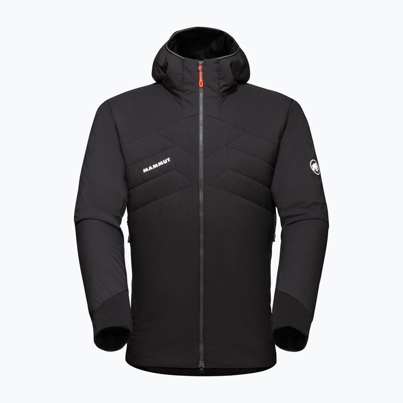 Мъжко пухено яке Mammut Rime Light IN Flex с качулка черно 5