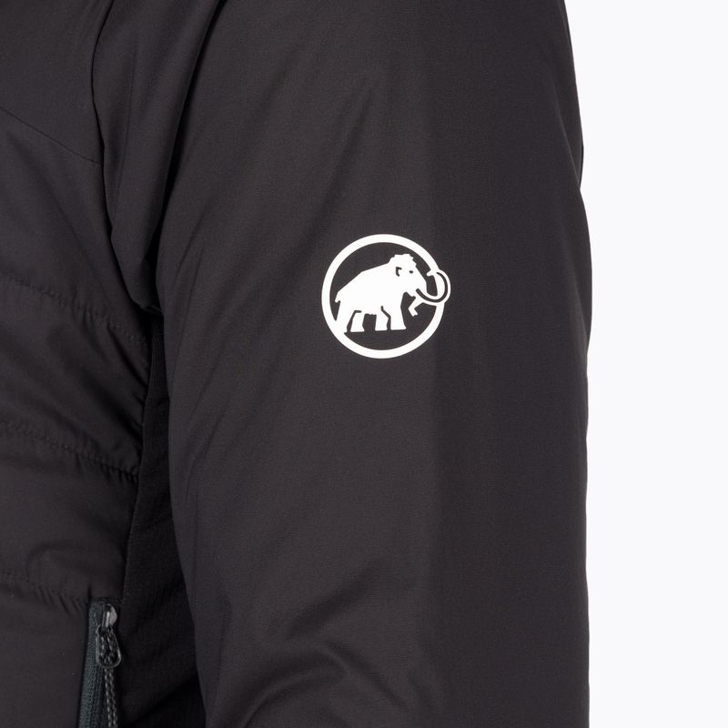 Мъжко пухено яке Mammut Rime Light IN Flex с качулка черно 4