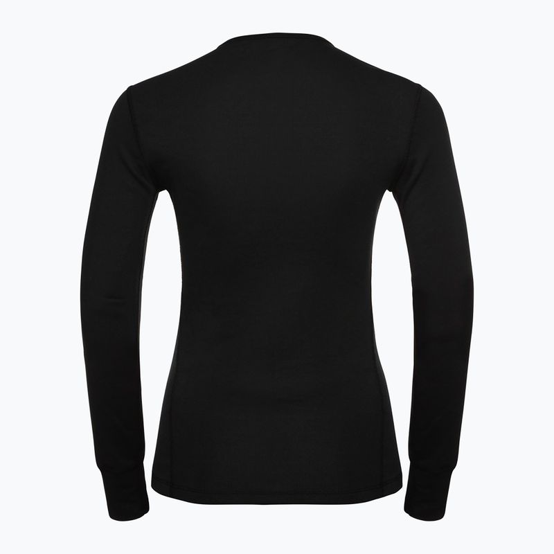 Дамска термоблуза с дълъг ръкав ODLO Active Warm Bl Top Crew Neck black 4