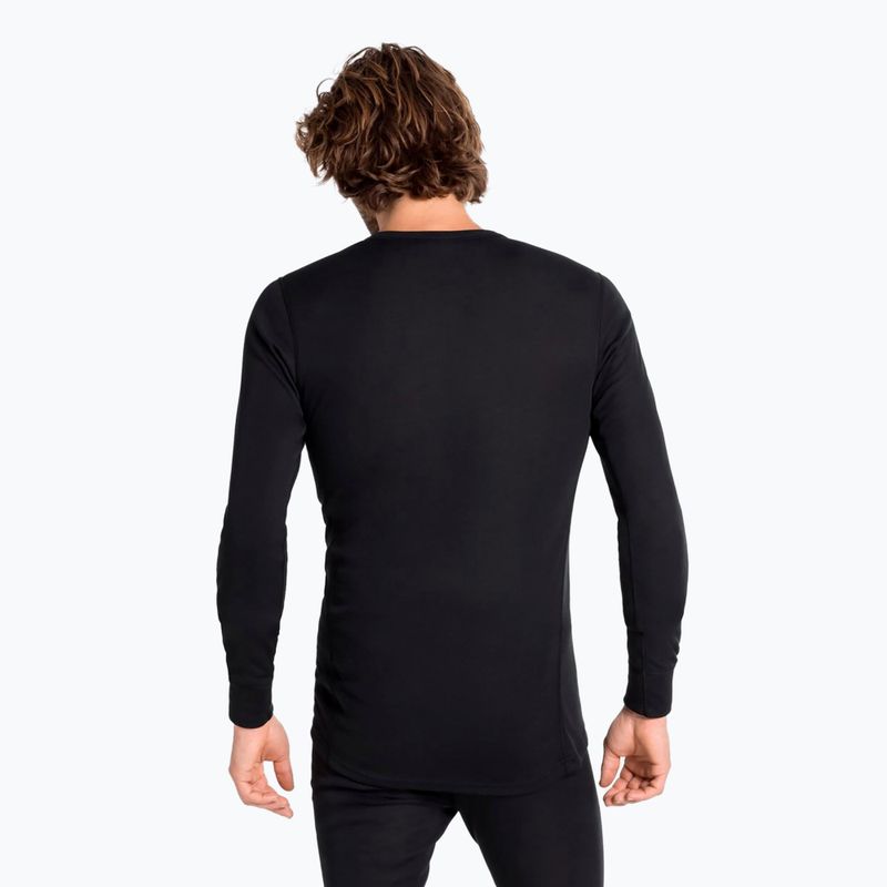 Мъжка термоактивна блуза ODLO Active Warm Bl Top Crew Neck black 2