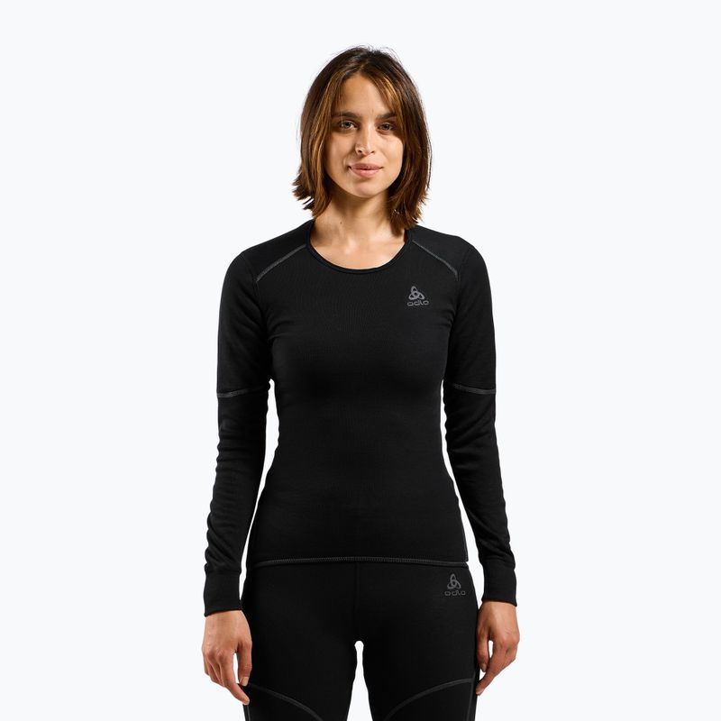 Дамска термоактивна блуза Active X-Warm Bl Top Crew Neck black