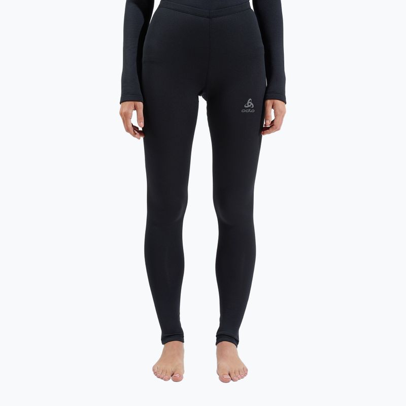 Дамски термоактивни панталони ODLO Fundamentals Active Warm Bl Bottom Long черни