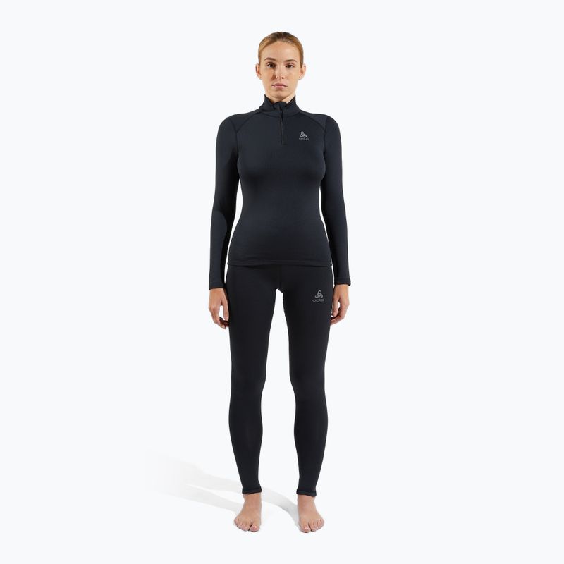 Дамска термоактивна блуза ODLO Fundamentals Active Warm Bl Top Turtle Neck black 2