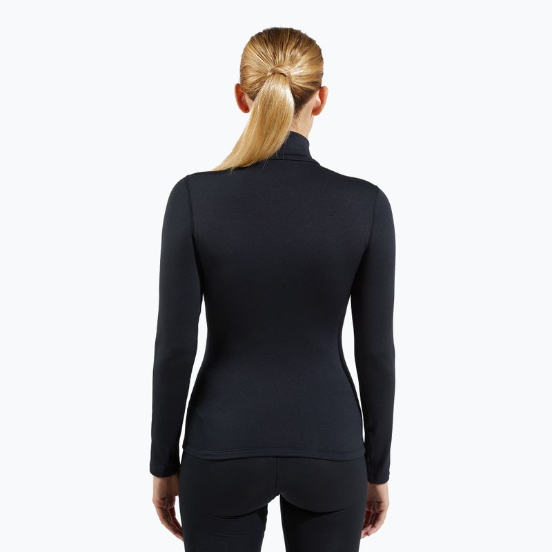 Дамска термоактивна блуза с дълъг ръкав ODLO Fundamentals Active Warm Bl Top Turtle Neck black 3
