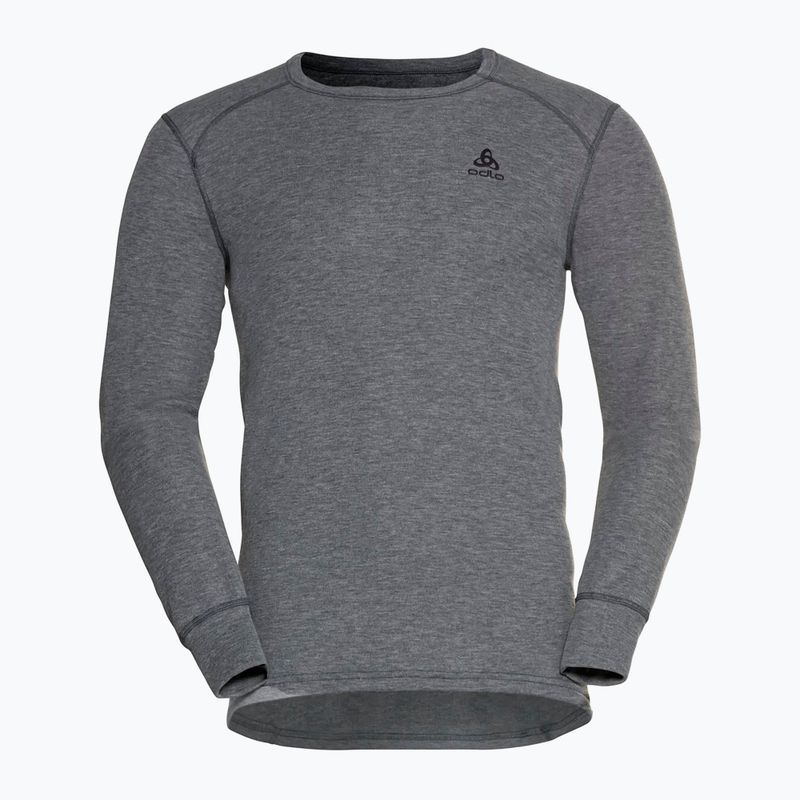 Мъжка термоблуза с дълъг ръкав ODLO Active Warm Bl Top Crew Neck odlo steel grey melange 4