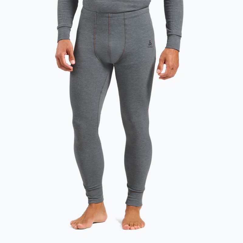 Мъжки термо панталони ODLO Active Warm Bl Bottom Long odlo steel grey melange