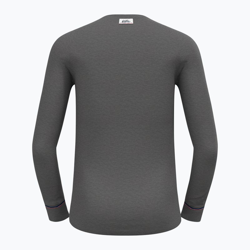 Мъжка термоактивна блуза ODLO Active Warm Originals Bl Top Crew Neck odlo steel grey melange 6