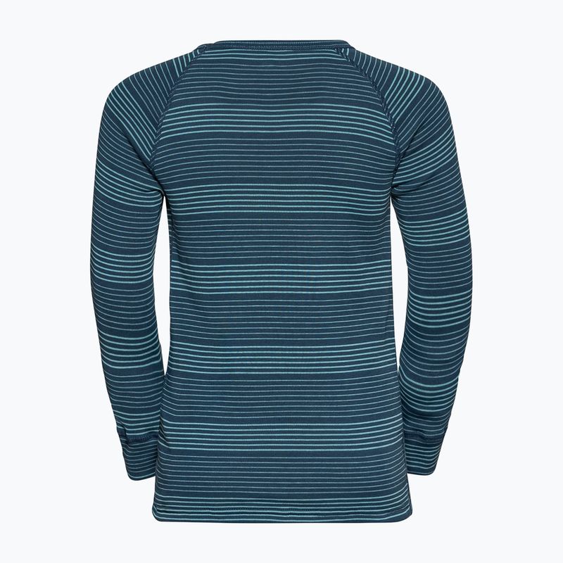 Детско термобельо ODLO Active Warm Eco Long синьо 159449/21017 4