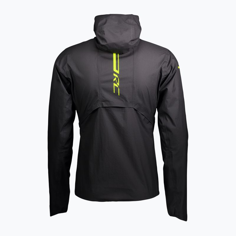 Мъжко яке за бягане SCOTT RC Run Waterproof black/yellow 2