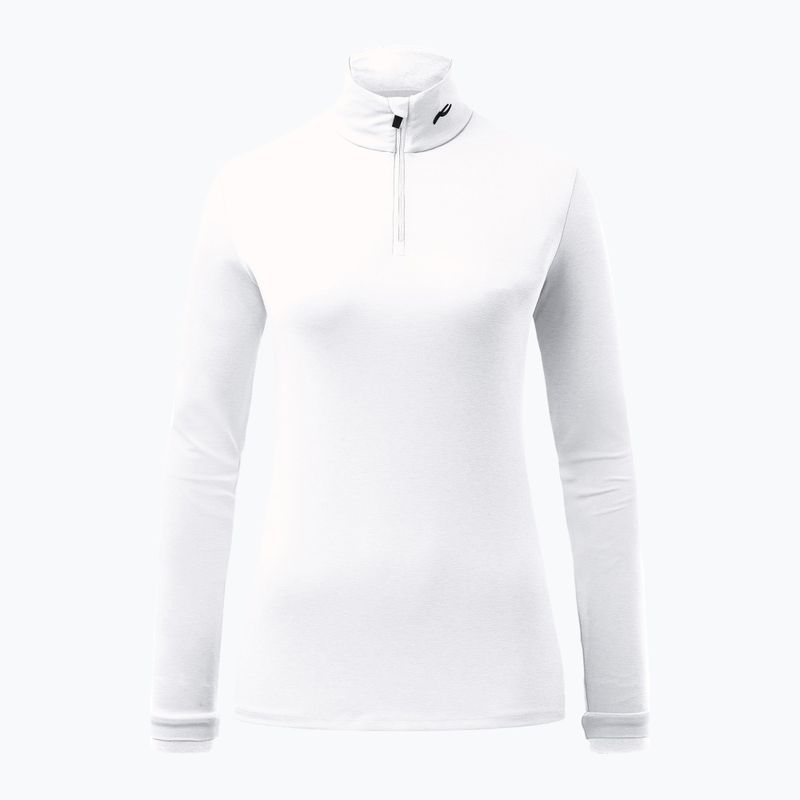 Дамско ски яке KJUS Feel Midlayer Half Zip white