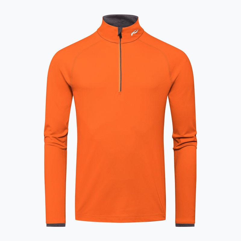 Мъжки скиорски суитшърт KJUS Feel Midlayer Half Zip kjus orange