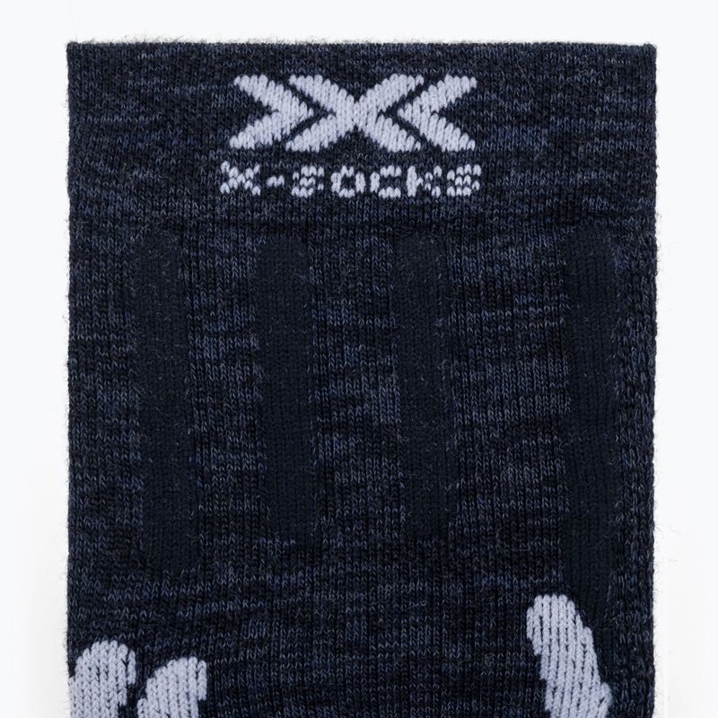 Дамски чорапи X-Socks Trek X Merino midnight blue/arctic white 3
