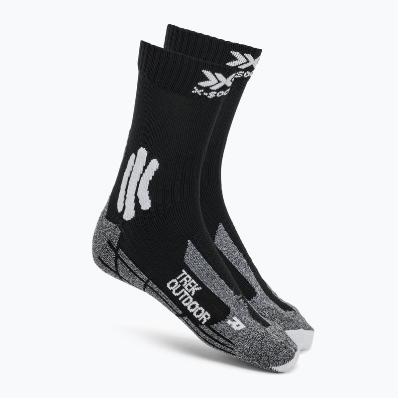 Чорапи X-Socks Trek Outdoor black/grey melange