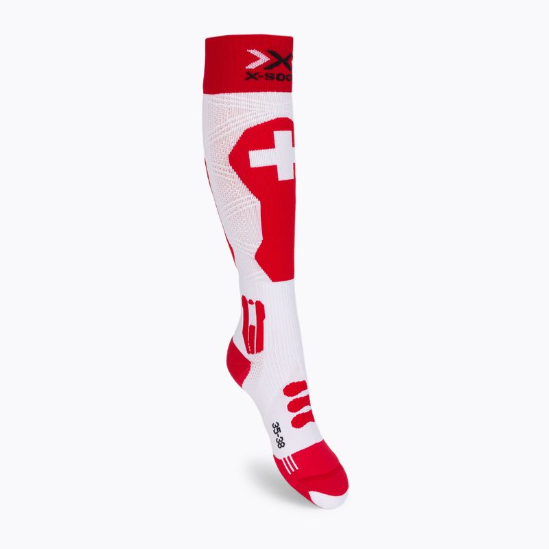 X-Socks Ski Patriot 4.0 Switzerland white XSSS43W19U