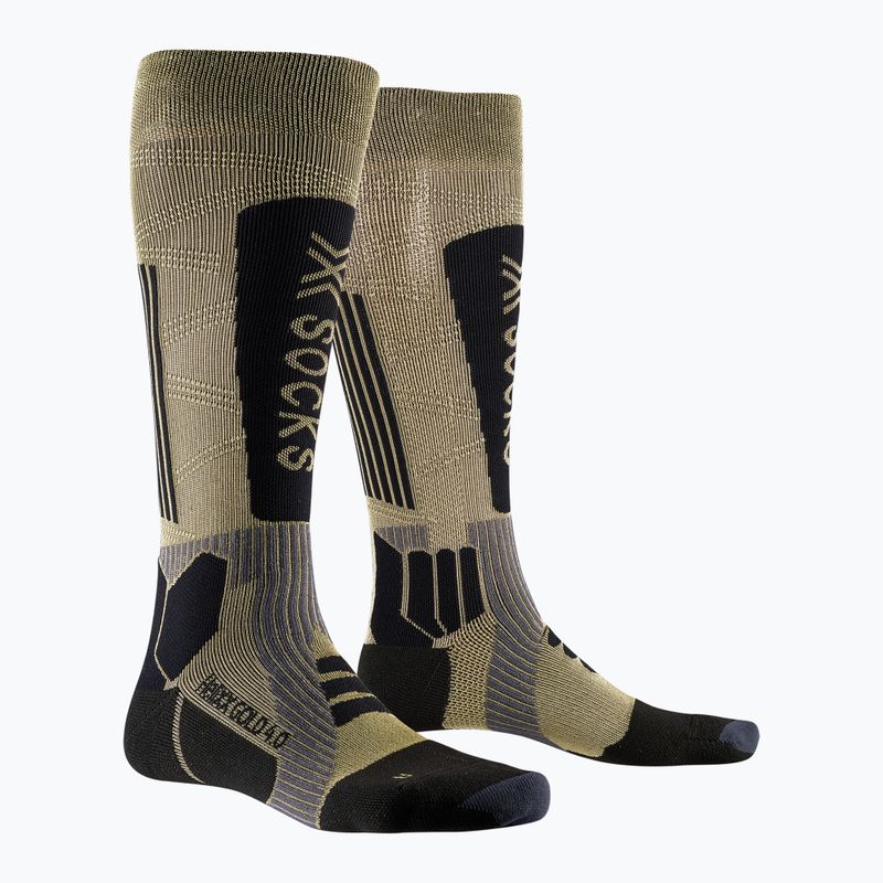 X-Socks Helixx Gold 4.0 ски чорапи златно/черно