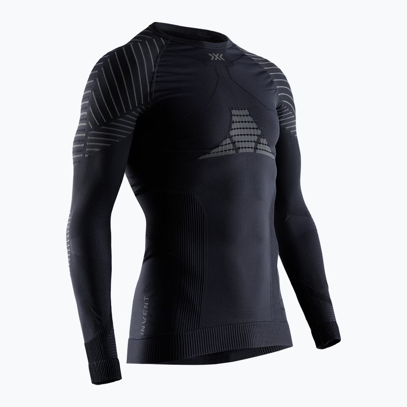 Мъжка термоактивна блуза X-Bionic Invent 4.0 LS black/charcoal 5