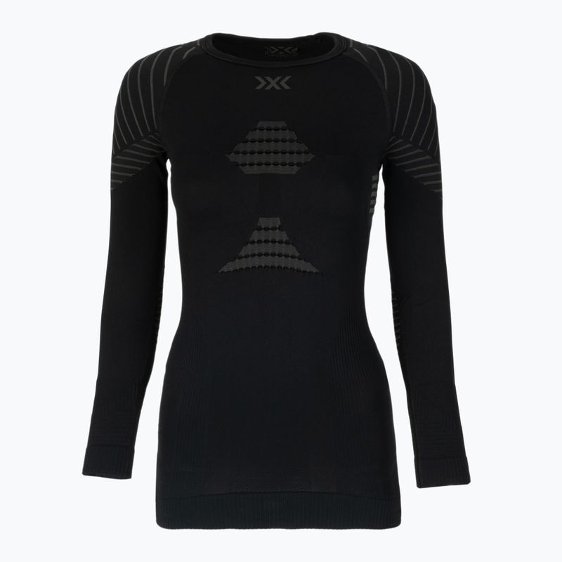 Дамска термоактивна блуза X-Bionic Invent 4.0 LS black/charcoal