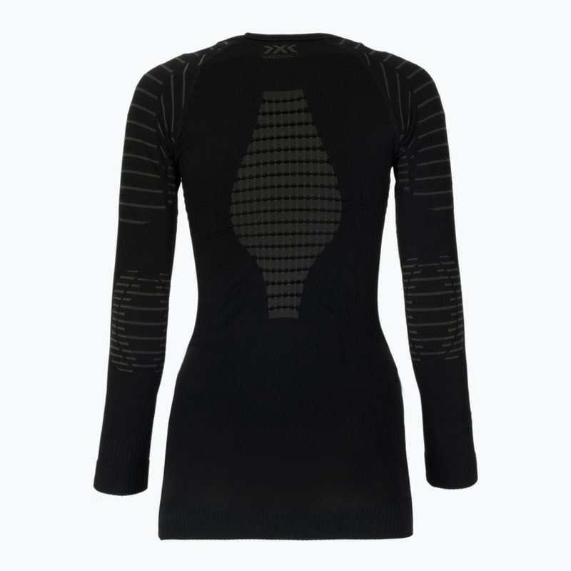 Дамска термоактивна блуза X-Bionic Invent 4.0 LS black/charcoal 2