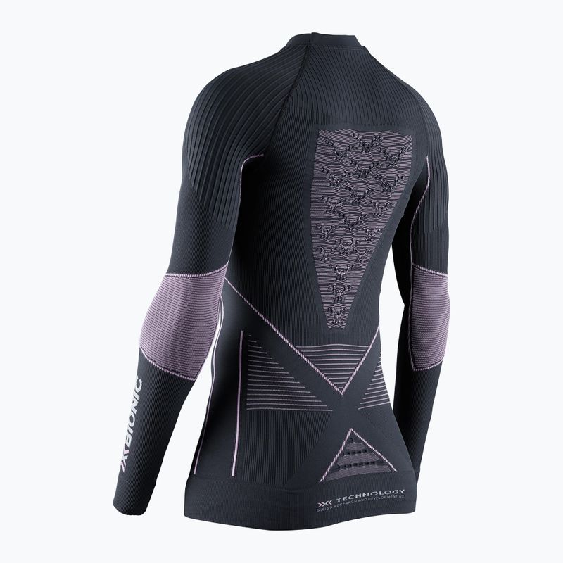 Дамска термоактивна блуза X-Bionic Energy Accumulator 4.0 charcoal/magnolia 2