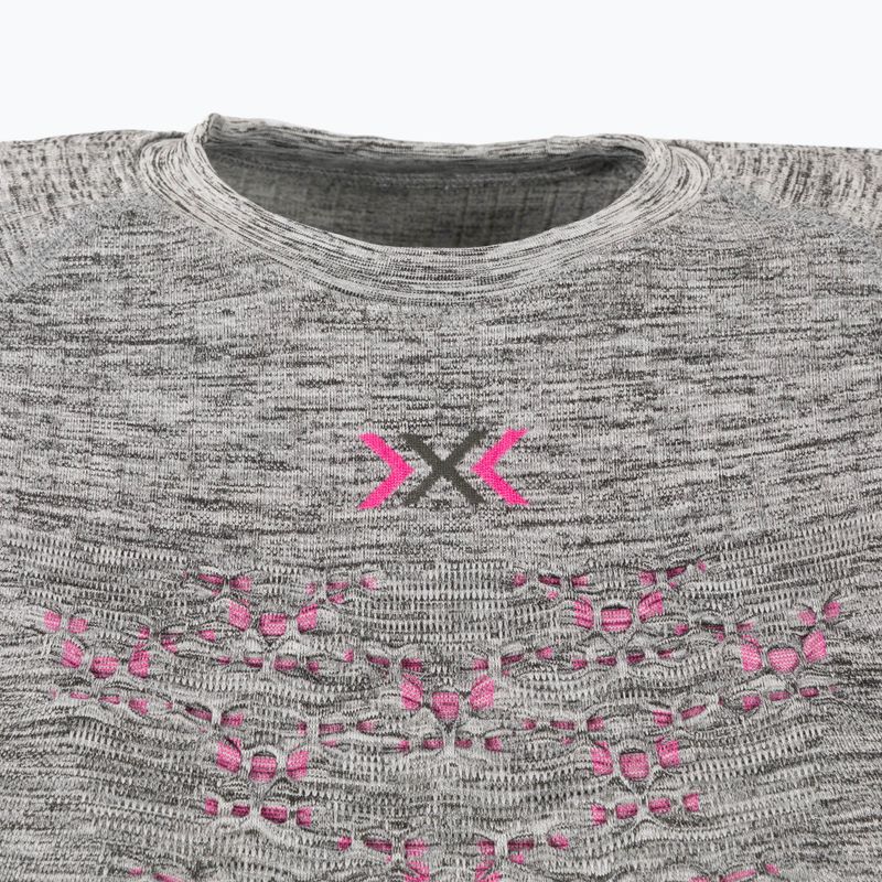 Дамска термална тениска X-Bionic Energy Accumulator 4.0 Melange сива EAWT41W19W 3