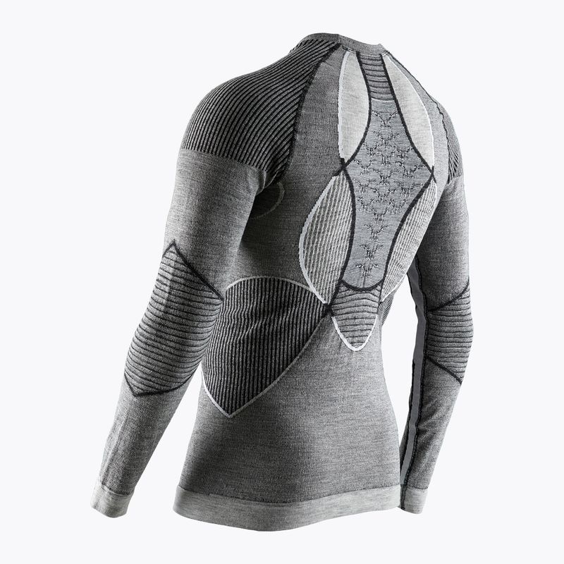 Мъжка термо тениска X-Bionic Apani 4.0 Merino grey APWT06W19M 2