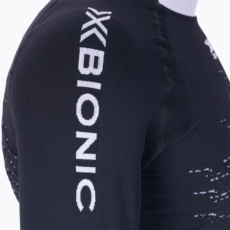 Мъжка термоактивна блуза X-Bionic The Trick 4.0 Run opal black/arctic white 4