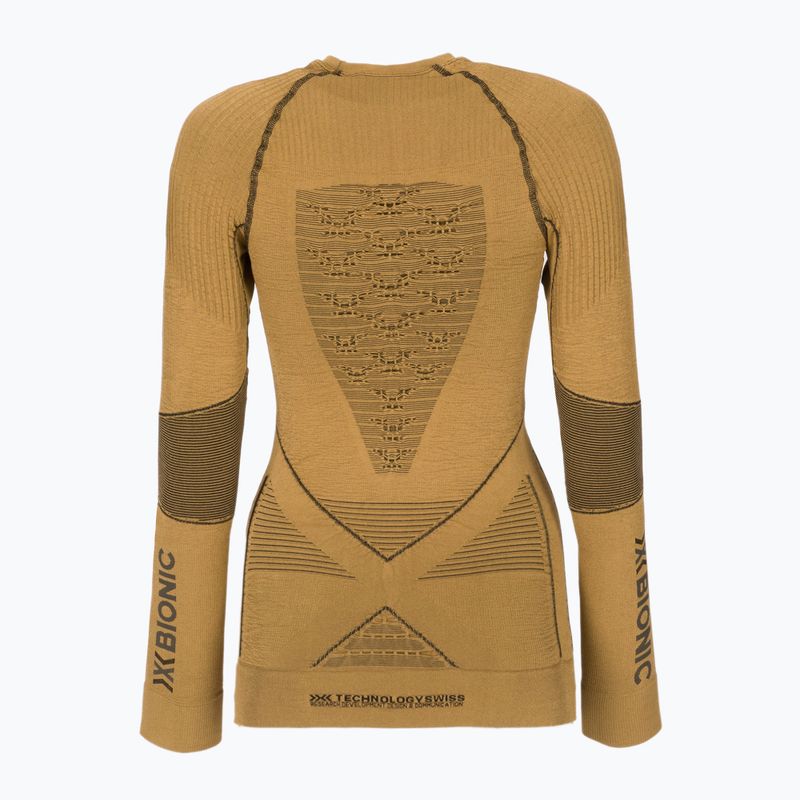 Дамска термоактивна блуза X-Bionic Radiactor 4.0 gold/black 2