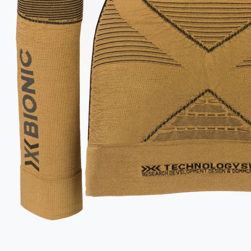 Дамска термоактивна блуза X-Bionic Radiactor 4.0 gold/black 5